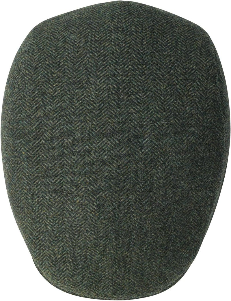 FEINION Men Wool Blend Flat Cap Tweed Newsboy Ivy Hat - Image 4